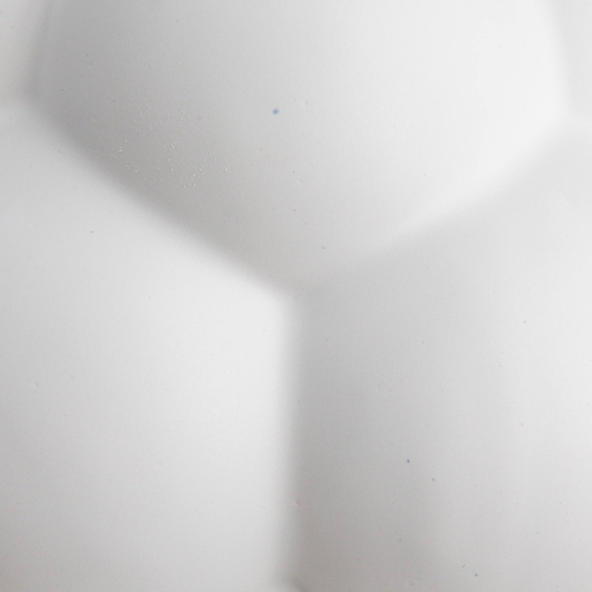 Hello Honey® 8" White Raised Dots Ceramic Vase